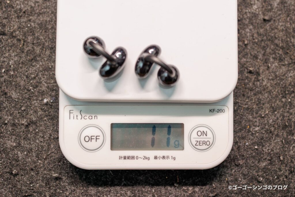 HUAWEI FreeClipの重さ