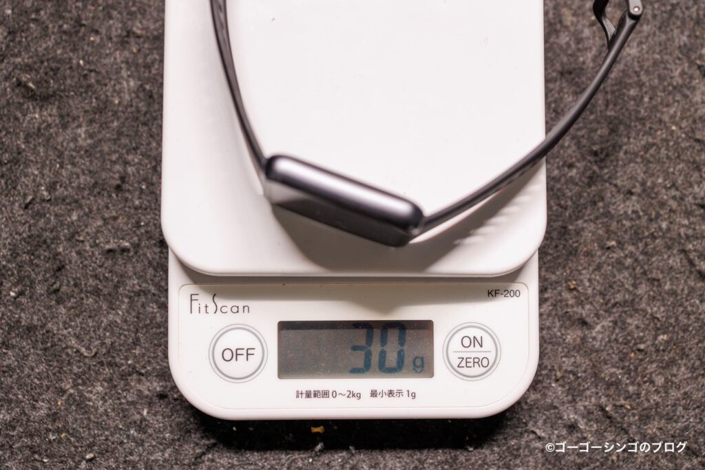 HUAWEI Band 11の重さ