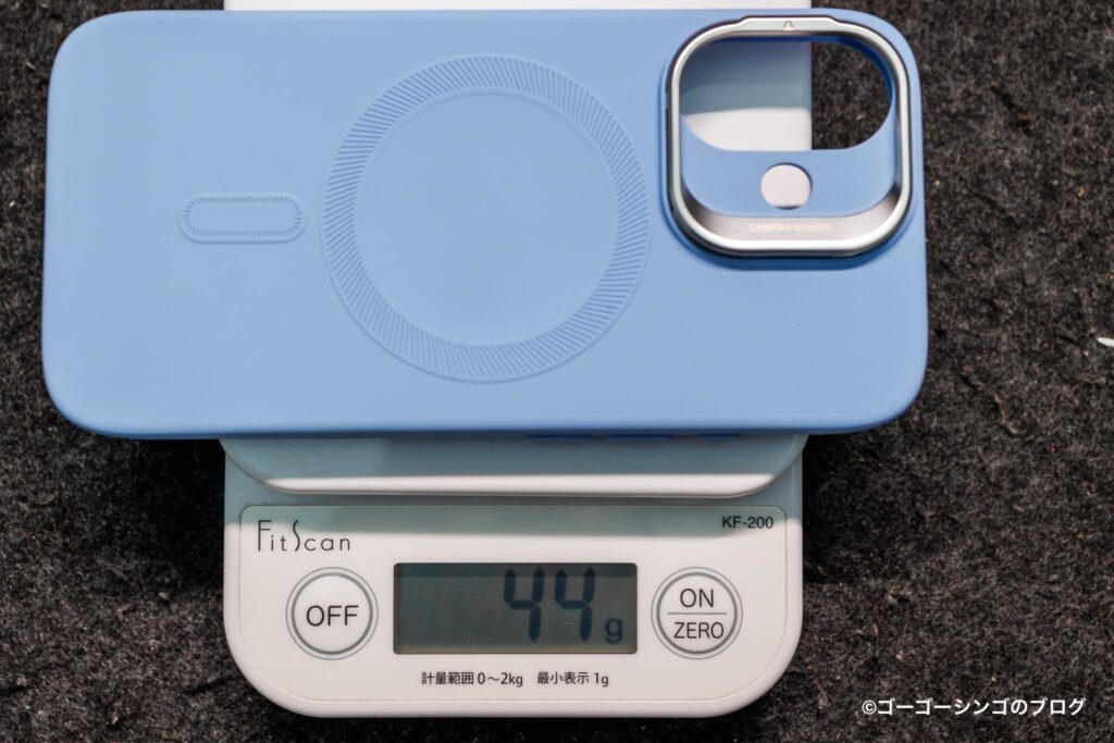 ESR Cloud ソフトマグネットケースの重さ