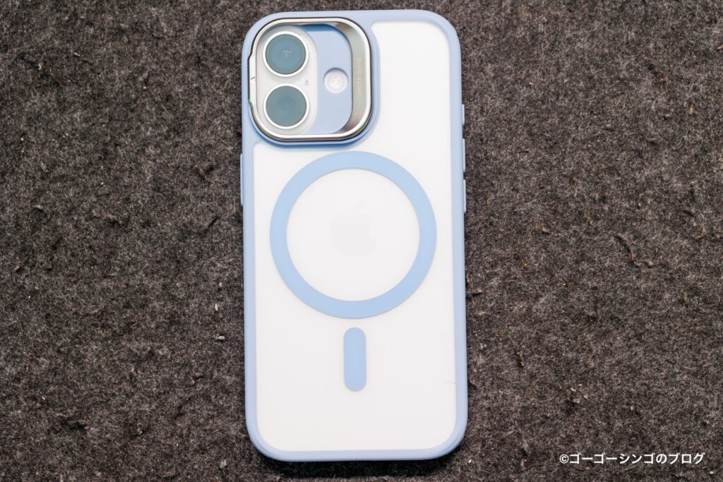 ESR Classic ハイブリッドマグネットケースiPhone 17装着写真