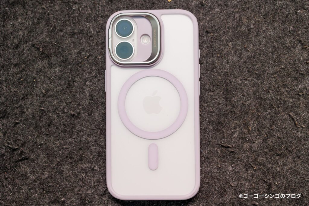 ESR Classic ハイブリッドマグネットケースiPhone 17装着写真