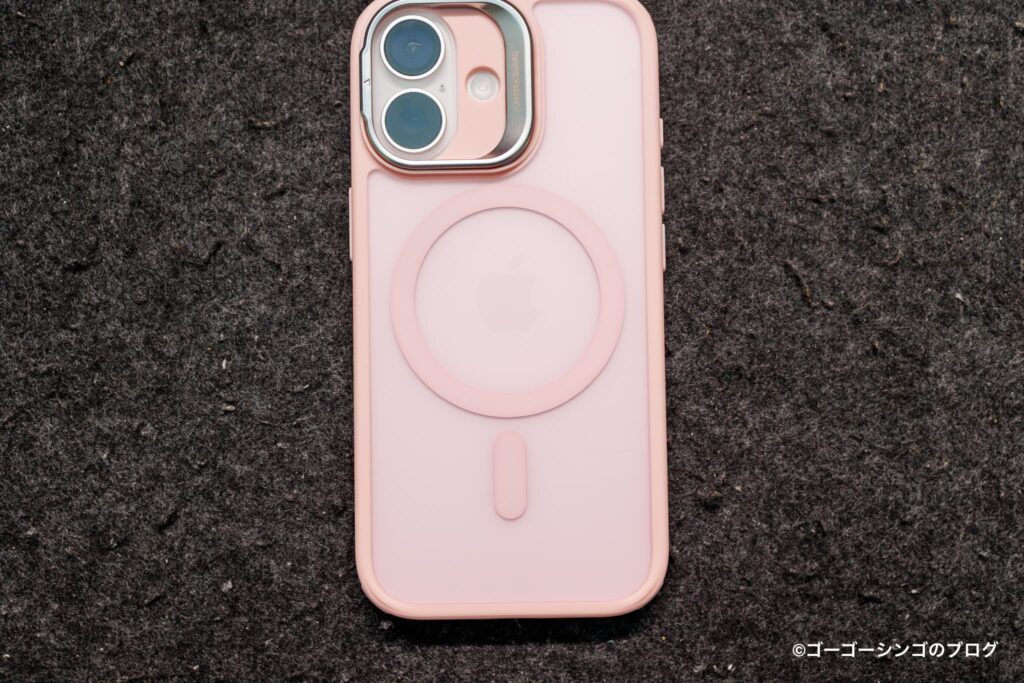 ESR Classic ハイブリッドマグネットケースiPhone 17装着写真