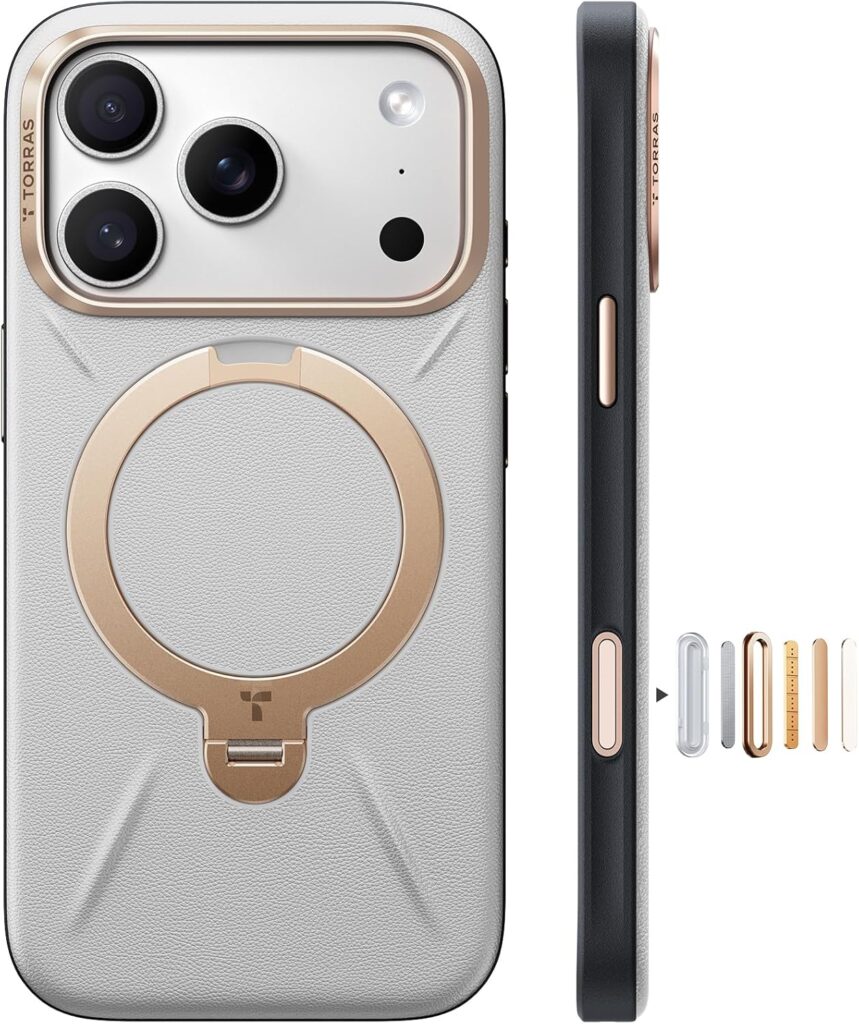 TORRAS Ostand Q3 レザートーン（パール・グレー）