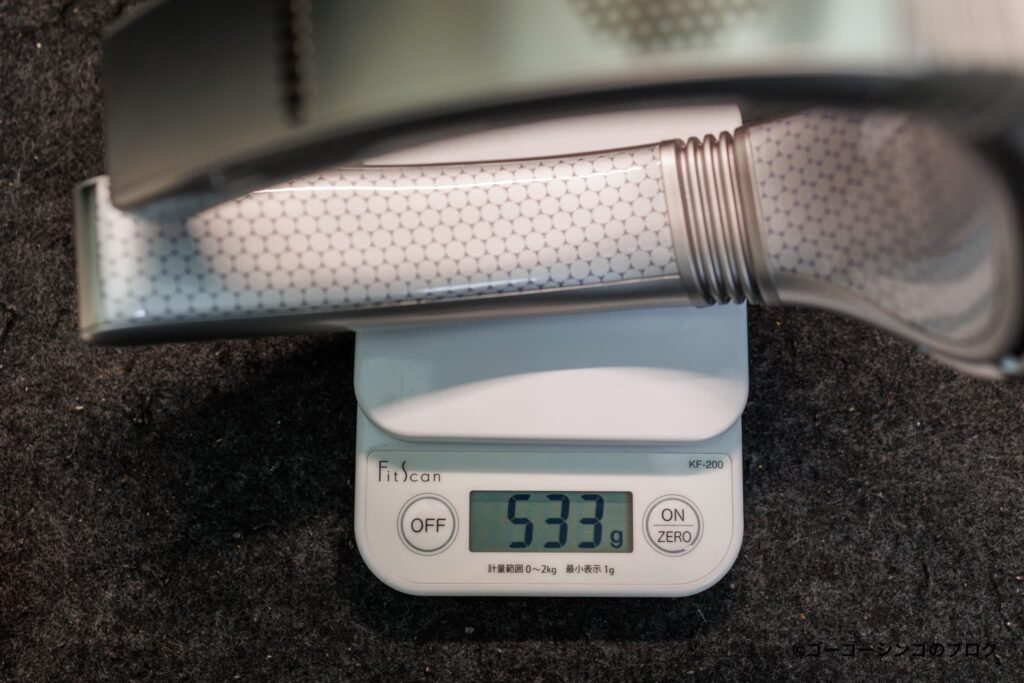 TORRAS COOLiFY Cyber Foldの重さ