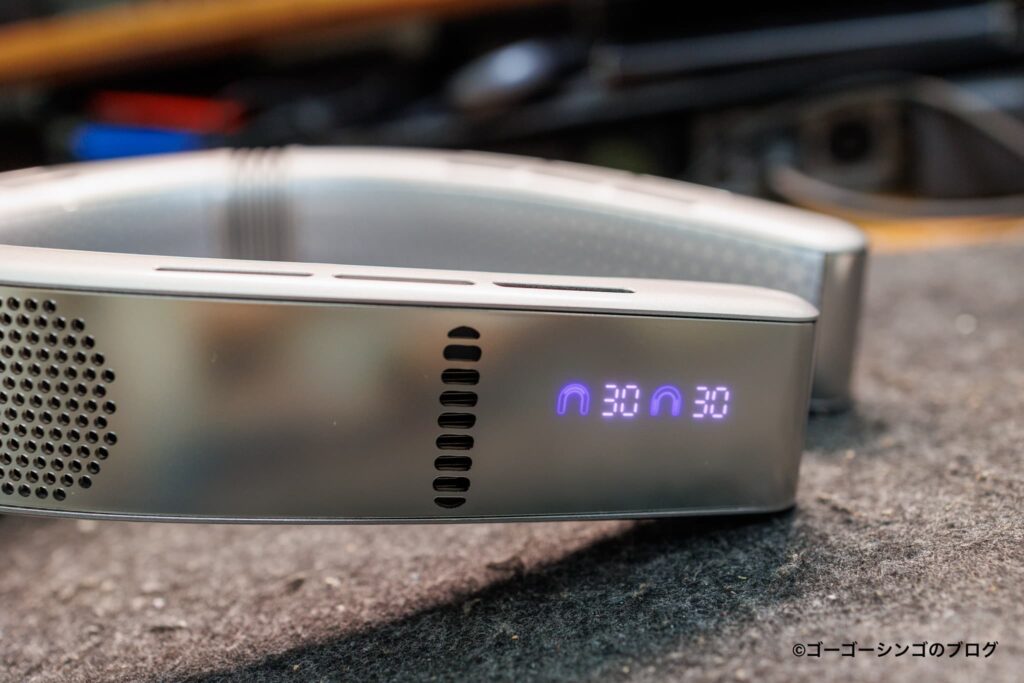 TORRAS COOLiFY Cyber Foldの風量調整