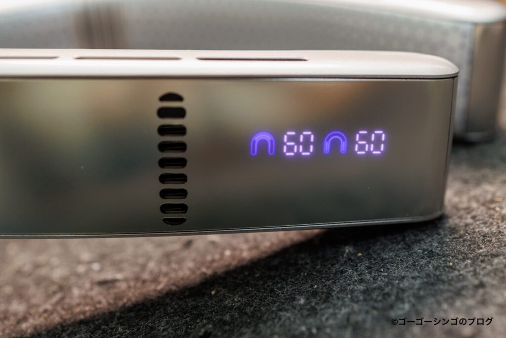 TORRAS COOLiFY Cyber Foldの風量調整