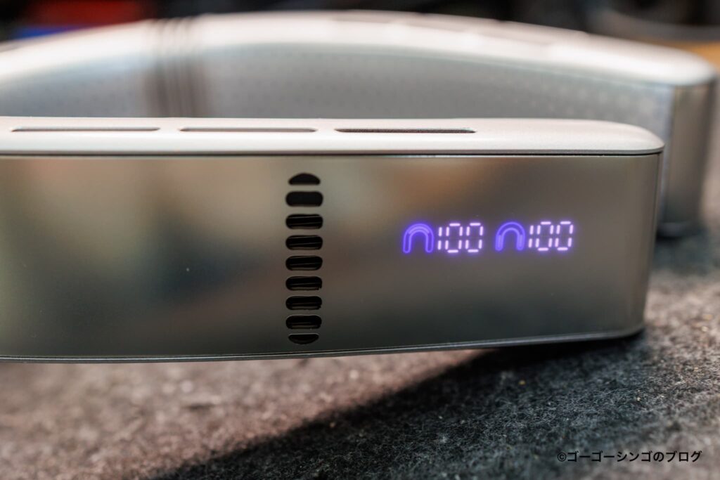 TORRAS COOLiFY Cyber Foldの風量調整