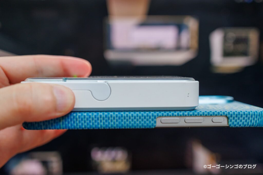 PITAKA 浮光躍金 Edge CaseとMagSafeモバイルバッテリー