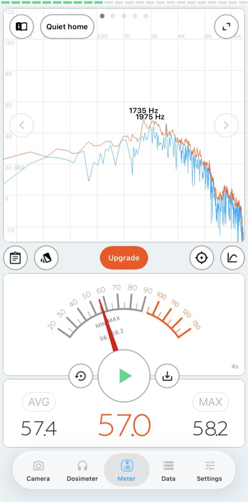 TORRAS COOLiFY Cyber Foldの騒音の数値は57dB