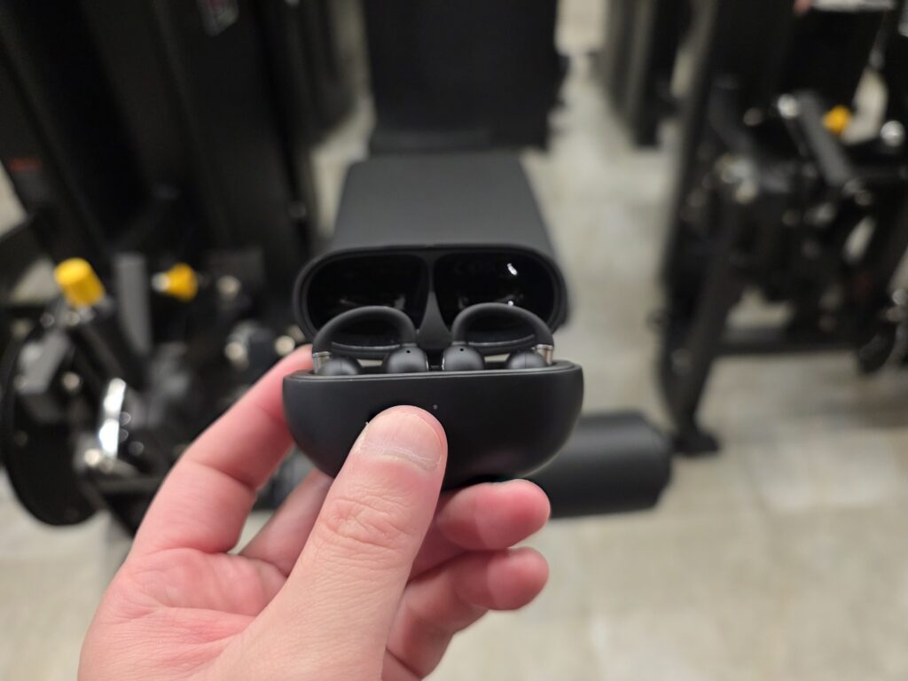 EarFun Clip 2のスポーツジムでの使用