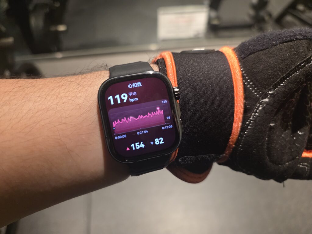 HUAWEI WATCH FIT 5 Proの心拍数