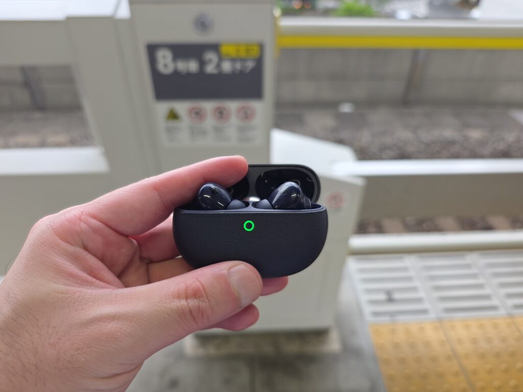 HUAWEI FreeBuds Pro 5の電車でのノイズキャンセリング