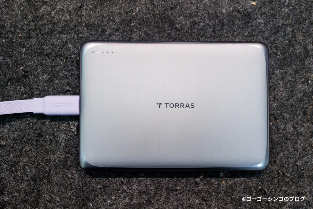 TORRAS MiniMag ProのUSB-C充電