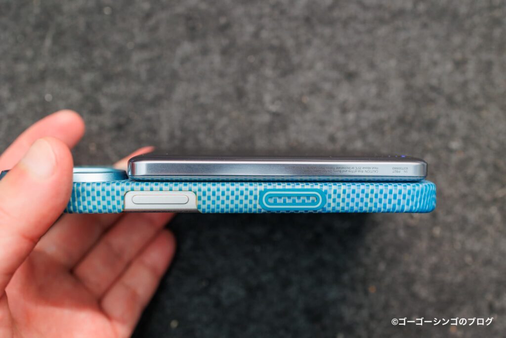 TORRAS MiniMag ProのMagSafe装着