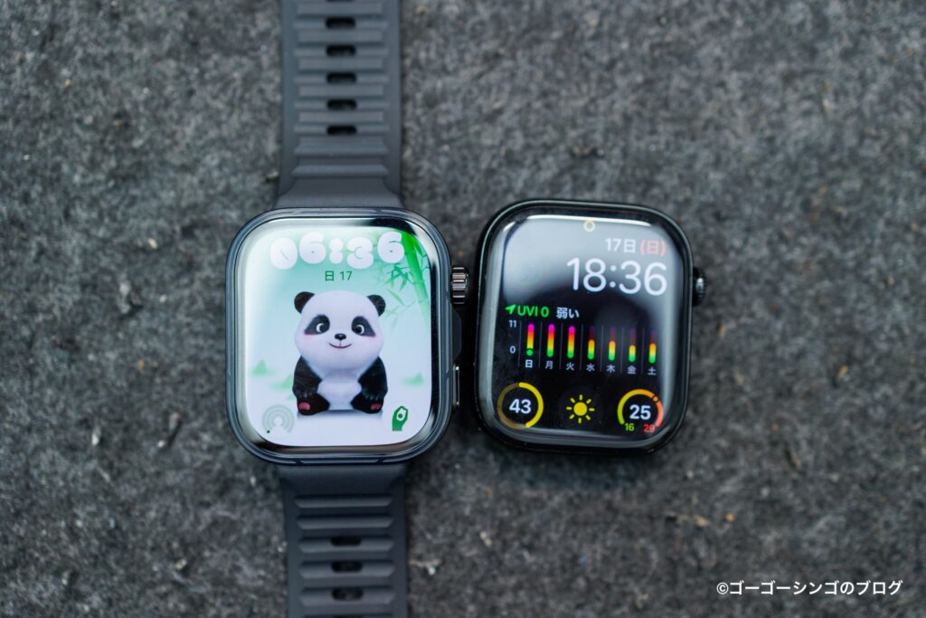 HUAWEI WATCH FIT 5 ProとApple Watchシリーズ10(46mm)