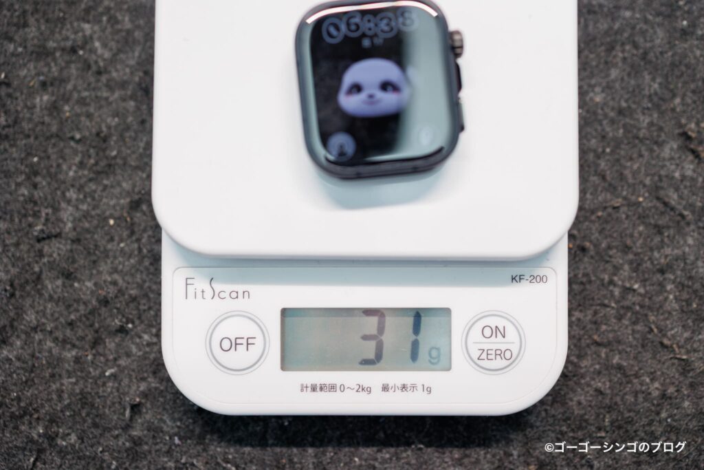 HUAWEI WATCH FIT 5 Proの重さ