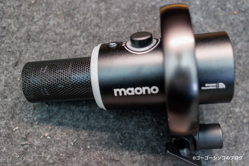 Maono PD200W Hybridのマイクカプセル