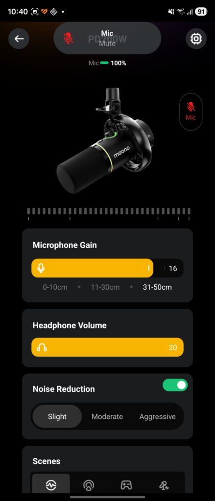 Maono PD200W Hybridのソフトウェア