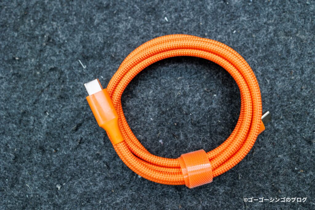 UGREEN Nexode Air 65Wの付属ケーブル