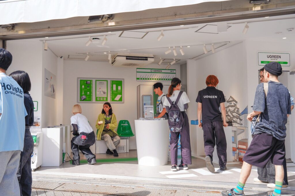 渋谷をジャックした話題のPOP UPイベント
