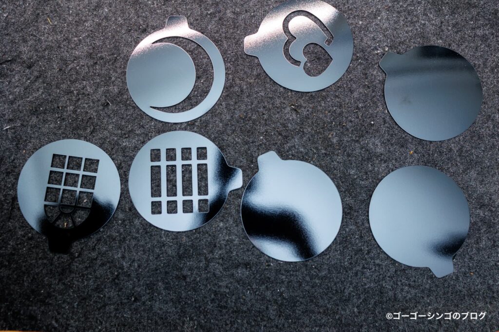 K&F CONCEPT 撮影ライトのゴボフィルター