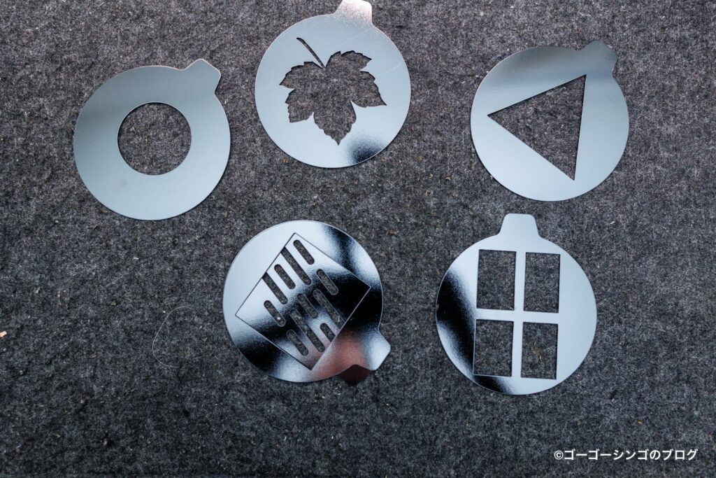 K&F CONCEPT 撮影ライトのゴボフィルター