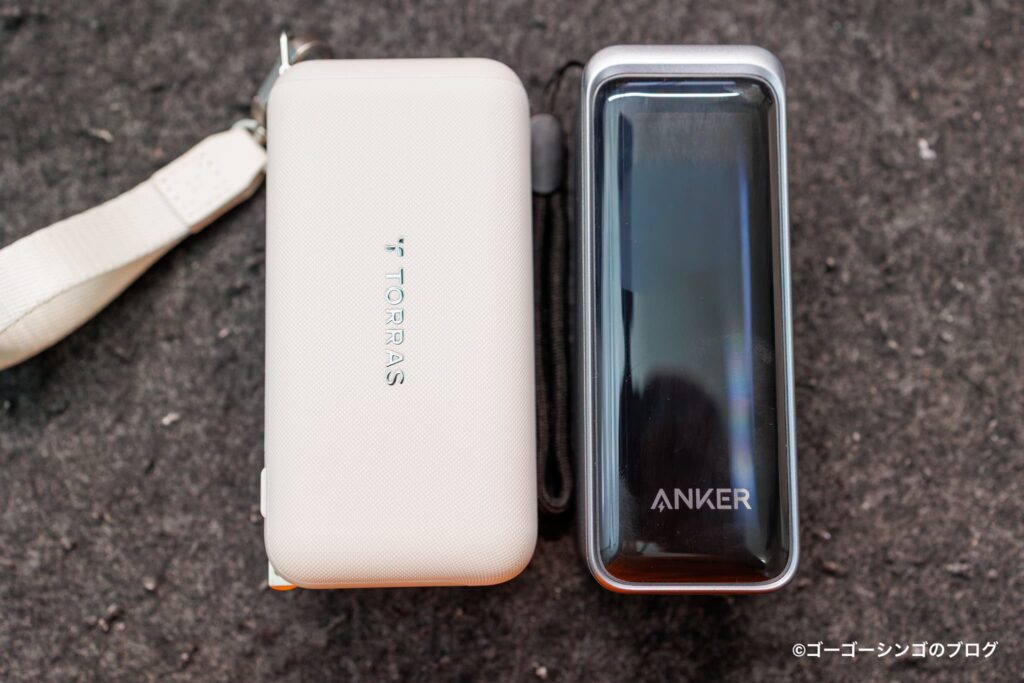 Anker Prime Power Bank (9600mAh, 65W, Fusion)との違い