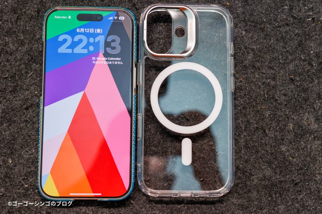 iPhone 17用ESRクリアケース6月12日（2週間使用）