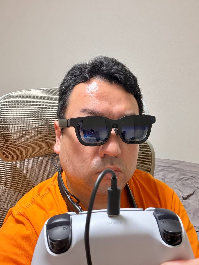 VITURE Pro ネックバンドでのPSPlayの操作