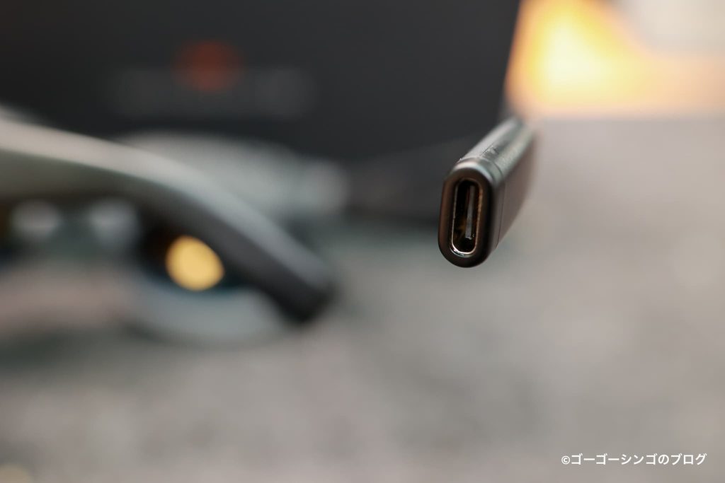 VITURE Pro 2 XRグラスのUSB-C端子
