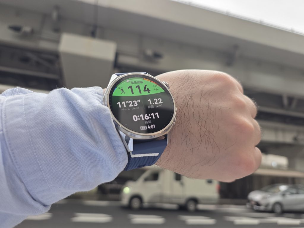 HUAWEI WATCH GT 7爆速のGPS