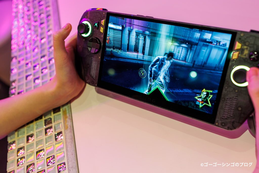 ROG XBOX Ally X20と龍が如く8