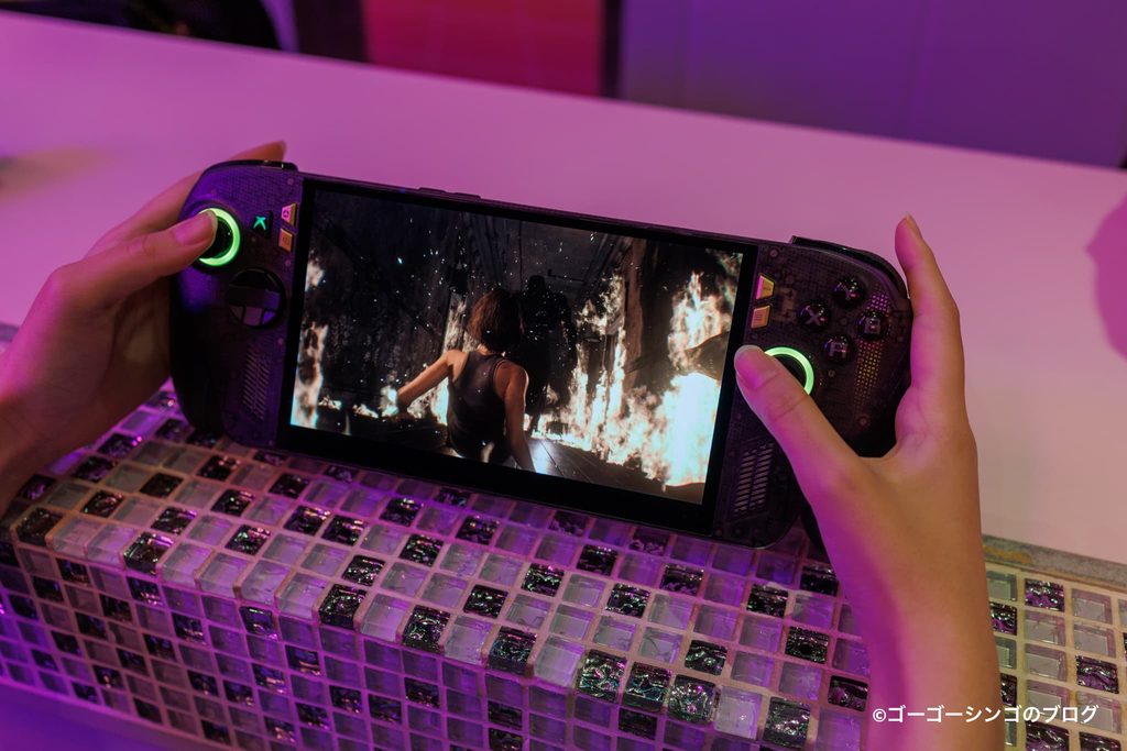 ROG XBOX Ally X20とバイオハザードRE3