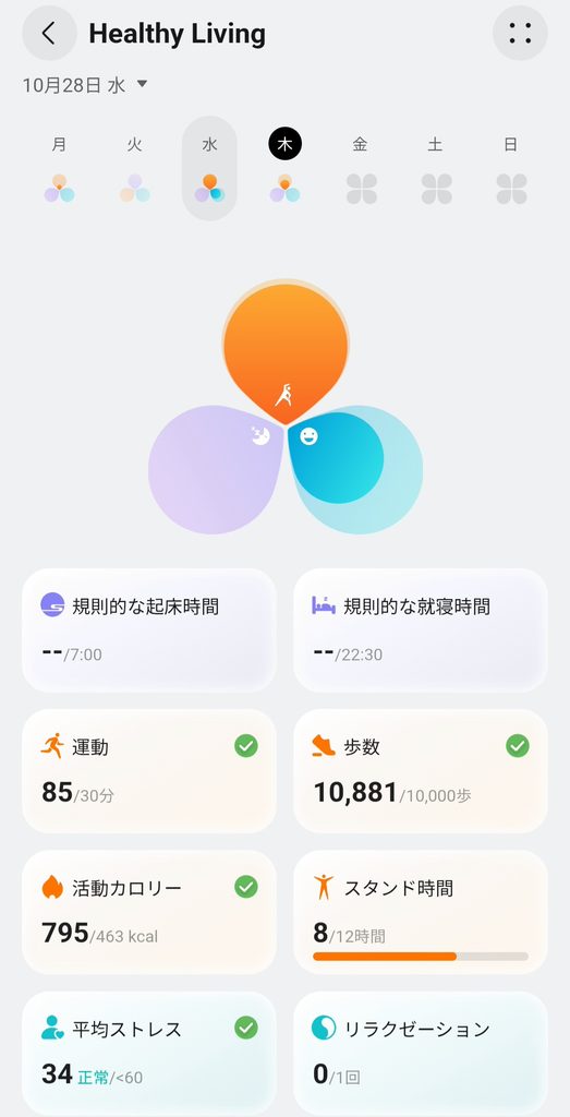 HUAWEI WATCH GT 7のヘルスクローバー